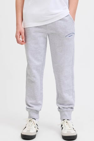 joggingbroek wit melange
