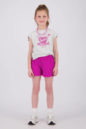 regular casual short paars