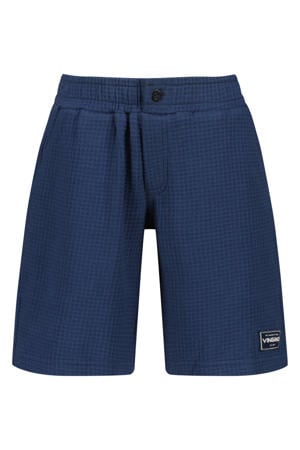 relaxed sweatshort donkerblauw