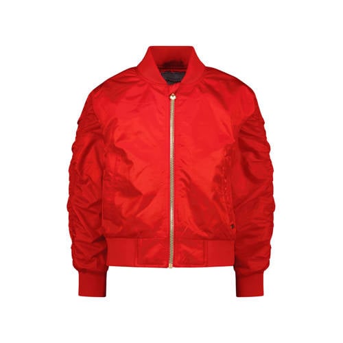 Vingino bomberjack rood Jas Meisjes Polyester Ronde hals Backprint