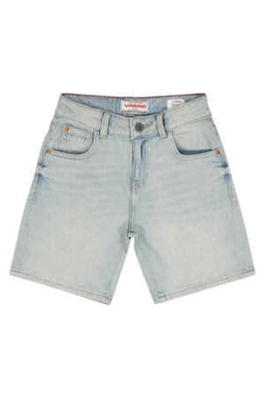 regular denim short light blue denim