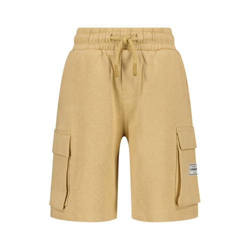 Vingino relaxed sweatshort zand Korte broek Beige Effen - maat 152 afbeelding