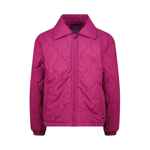 Vingino zomerjas fuchsia Roze Meisjes Polyester Klassieke kraag Backprint - maat 128 afbeelding