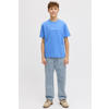 JACK & JONES JUNIOR high waist relaxed fit jeans medium blue denim
