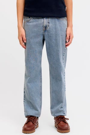 regular waist regular fit jeans medium blue denim