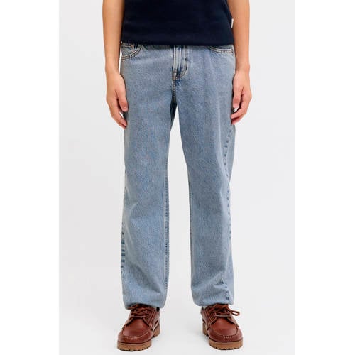 JACK & JONES JUNIOR regular waist regular fit jeans medium blue denim Blauw - maat 164 afbeelding