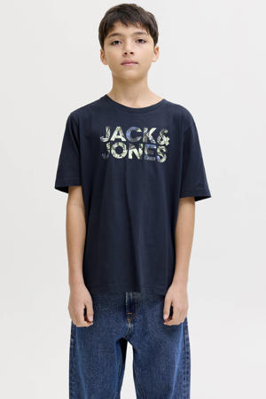 T-shirt donkerblauw