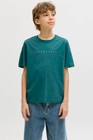 T-shirt donkergroen