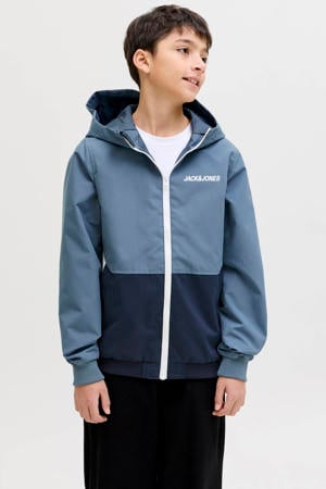 zomerjas blauw/donkerblauw