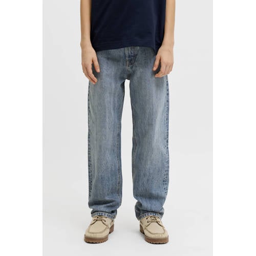 JACK & JONES JUNIOR JJICHRIS JJORIGINAL loose fit jeans medium blue denim Blauw Jongens Katoen - maat 134 afbeelding