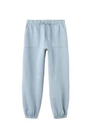 loose casual broek lichtblauw