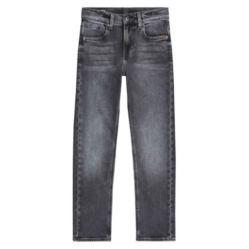G-STAR straight leg jeans grey denim Grijs Effen - maat 176 afbeelding