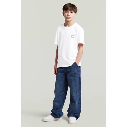 G-STAR T-shirt wit Jongens Katoen Ronde hals - maat 152 afbeelding