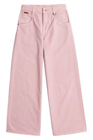 high waist loose fit jeans baggy jeans roze