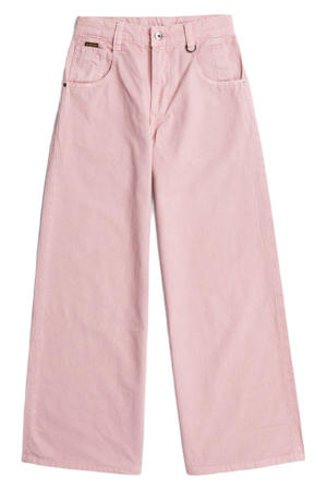 high waist loose fit jeans baggy jeans roze