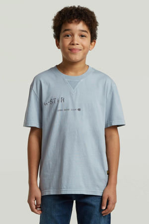 T-shirt lichtblauw