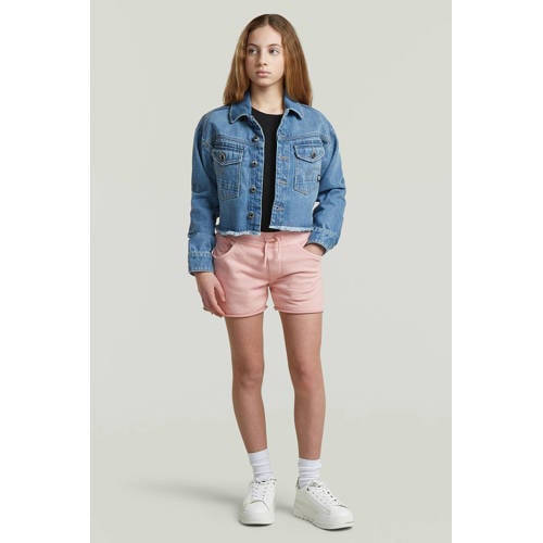 G-STAR sweatshort roze Korte broek Effen - maat 164 afbeelding