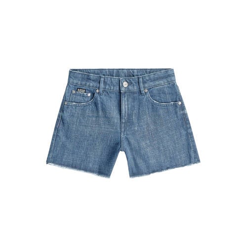 G-STAR short medium blue denim Korte broek Blauw Effen - maat 176 afbeelding