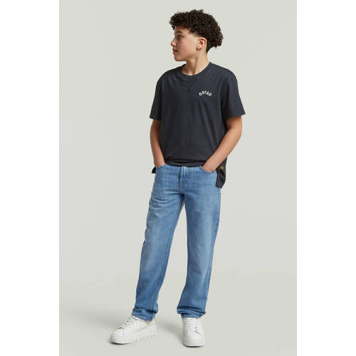G-STAR straight leg jeans light blue denim Blauw Effen - maat 164 afbeelding