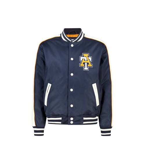 America Today bomberjack donkerblauw Jas Jongens Polyester Reverskraag - maat 122/128 afbeelding