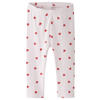 NAME IT BABY regular legging met hartjes roze