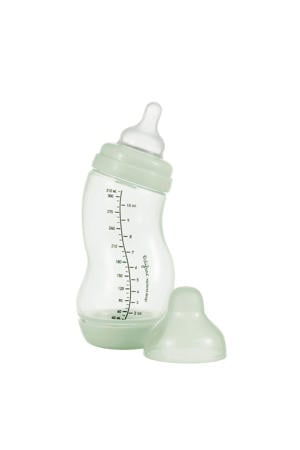 Brede S-fles - 310 ml - Crème - Anti Colic tegen krampjes