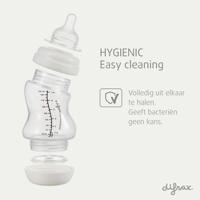 thumbnail: Difrax Brede S-fles - 310 ml - Crème - Anti Colic tegen krampjes