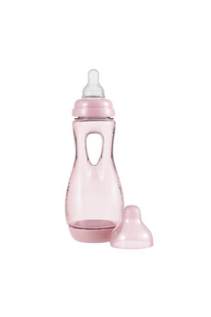 Handgreepfles - 240 ml - Roze - Anti Colic