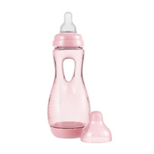 Handgreepfles - 240 ml - Roze - Anti Colic