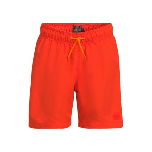 Orange Stars zwembroek rood Zwemshort Jongens Polyester Effen - maat 98/104 afbeelding