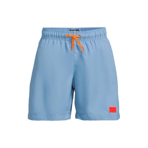 Orange Stars zwembroek blauw Zwemshort Jongens Polyester Effen - maat 158/164 afbeelding