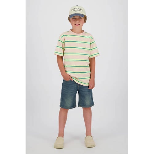 Vingino denim regular waist short medium blue denim Korte broek Blauw Effen - maat 152 afbeelding