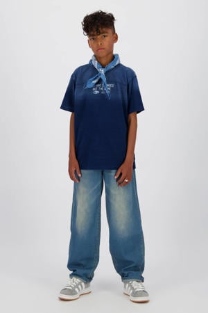 Keith loose fit jeans dark blue denim