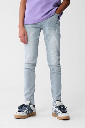 tapered fit jeans grey denim