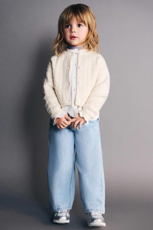 wide leg jeans light blue denim