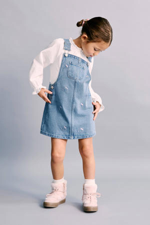Hello Kitty denim spijkerjurk medium blue denim