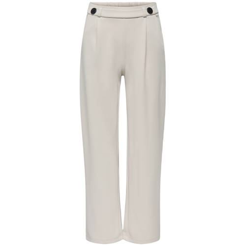 KIDS ONLY GIRL wide leg casual broek grijs Meisjes Polyester Effen - maat 128 afbeelding