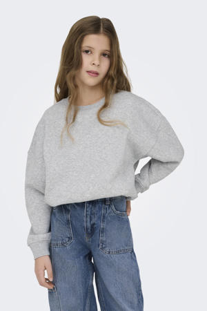 sweater grijs melange