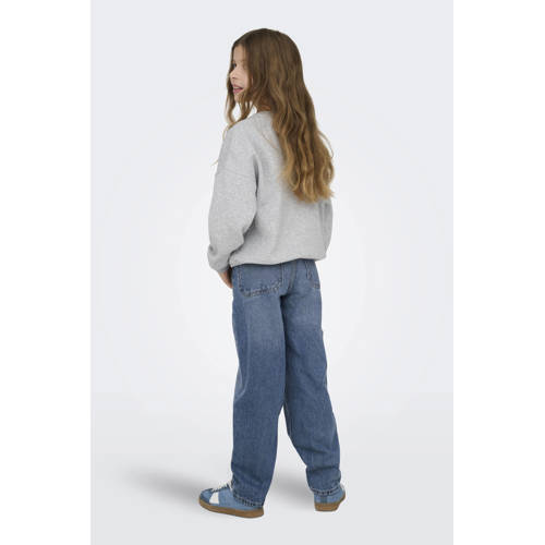KIDS ONLY GIRL sweater grijs melange Effen - maat 146/152 afbeelding