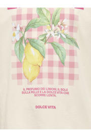 thumbnail: KIDS ONLY GIRL T-shirt met print beige