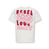KIDS ONLY GIRL T-shirt met backprint wit
