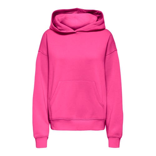 KIDS ONLY GIRL hoodie met backprint fuchsia Sweater Roze Backprint - maat 146/152 afbeelding