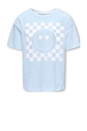 T-shirt lichtblauw