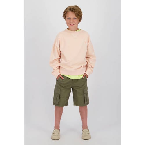 Vingino regular waist cargo short groen Korte broek Jongens Katoen Effen - maat 170 afbeelding