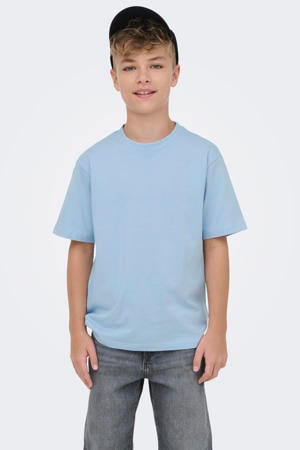 T-shirt lichtblauw