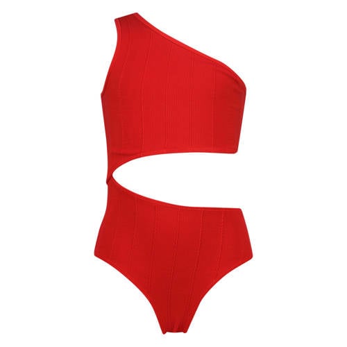 Vingino badpak Zannette rood Meisjes Polyamide Effen - maat 152 afbeelding