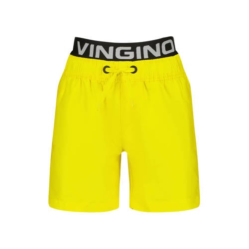 Vingino zwemshort geel Jongens Polyester Effen - maat 128 afbeelding