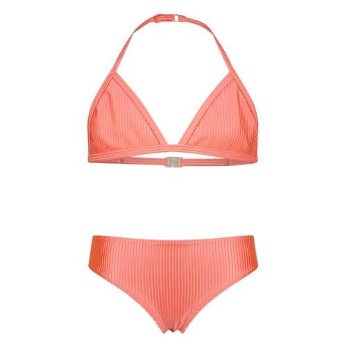 Vingino halterbikini Zolara oranje Meisjes Polyamide Effen - maat 164 afbeelding