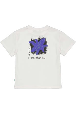 T-shirt met backprint wit