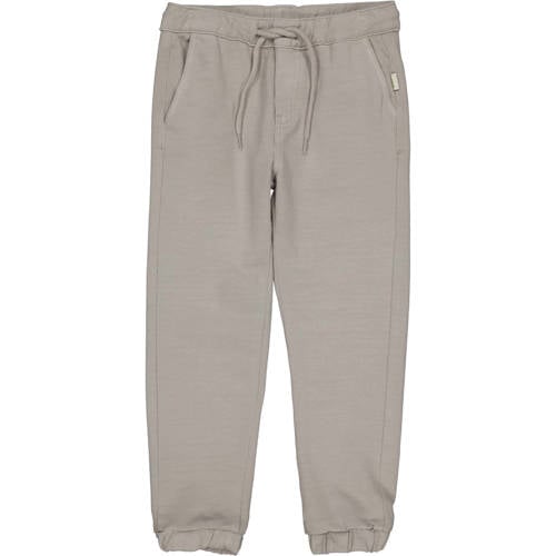 QPI regular casual broek taupe Bruin Jongens Sweat Effen - maat 134 afbeelding